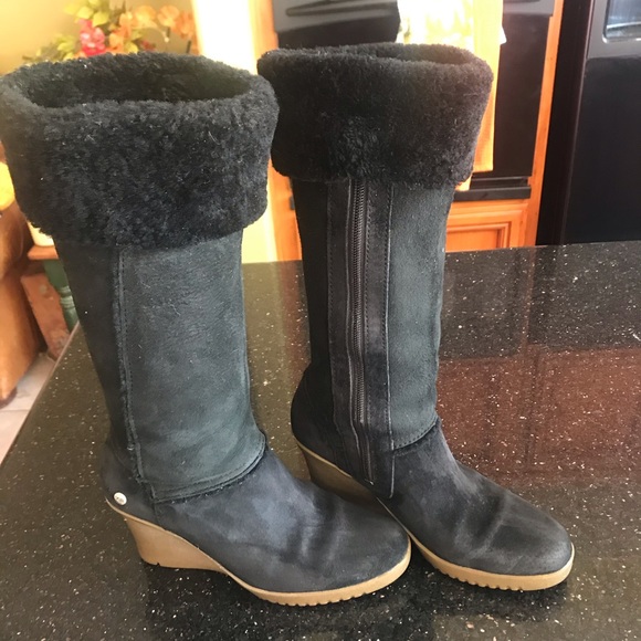 ugg wedge boots uk